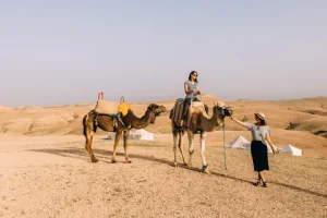 Desert Agafay and Atlas Mountains & Camel ride Day Trip