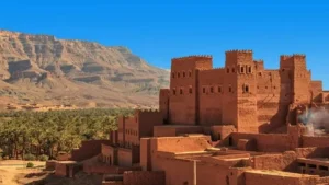 ### The Super South Morocco Holidays - Safari Tour 2025/2026 Embark on an extraordinary journey with the Super South Morocco Holidays - Safari Tour 2025/2026, a premier experience in Morocco tours. This exceptional tour itinerary from Marrakech offers a perfect blend of adventure, culture, and relaxation, making it one of the best Marrakech tour itineraries available. Designed for discerning travelers, this Morocco safari tour takes you through the heart of the country's most captivating landscapes and historical sites. Start your adventure with exhilarating Marrakech excursions, including a scenic drive through the High Atlas Mountains and visits to ancient kasbahs such as the UNESCO-listed Ait Benhaddou. As you travel deeper into the southern regions, explore the lush Draa Valley and its verdant palm groves on a unique bicycle tour. The journey continues to the stunning Sahara Desert, where you'll experience a memorable Marrakech desert tour. Ride camels across the majestic Erg Chebbi dunes in Merzouga, enjoy traditional Berber hospitality, and spend nights under the star-studded desert sky. Discover the vibrant culture of the Merzouga region, with opportunities for camel treks, ATV rides, sandboarding, and more. The Morocco desert tour also includes a visit to the dramatic Todra Gorge and the picturesque Dades Valley, where you can trek through scenic trails and enjoy a traditional Berber lunch. The adventure culminates with a drive through the beautiful Rose Valley and a visit to the film-making hub of Ouarzazate before returning to the vibrant city of Marrakech. The Super South Morocco Holidays - Safari Tour 2025/2026 offers an unparalleled experience, combining the best elements of Moroccan culture, history, and natural beauty. Whether you're seeking thrilling adventures, cultural immersion, or serene landscapes, this tour promises an unforgettable journey through the super south of Morocco.